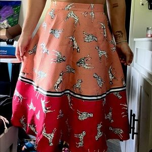 Dalmatian skirt